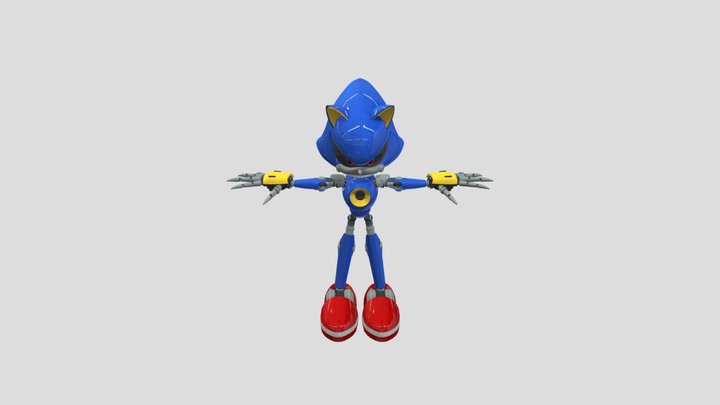 Metal Sonic - Sonic Colors Ultimate 3D Model