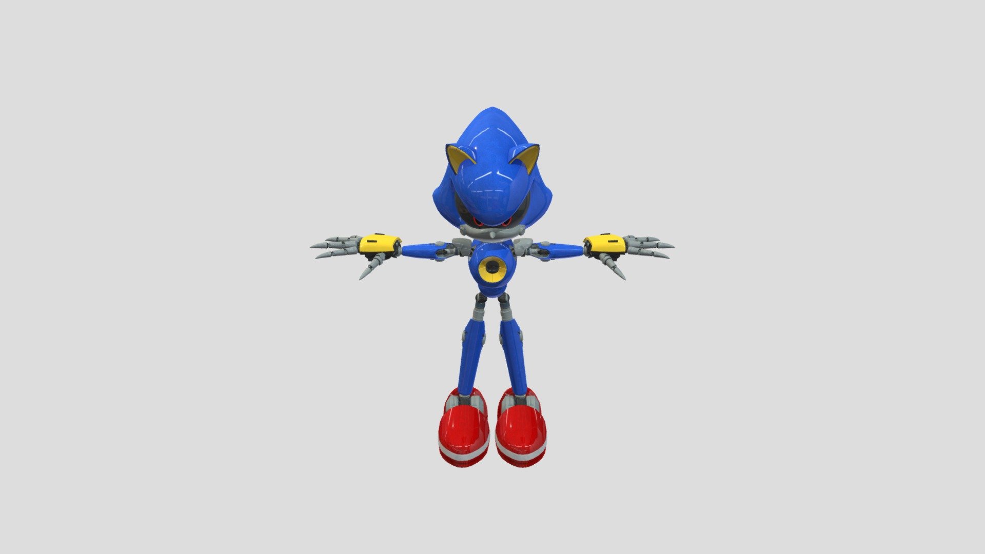 Metal Sonic - Sonic Colors Ultimate - Download Free 3D Model By ...