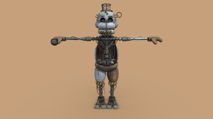 Fnaf SOTM Prototype Freddy With A Head – Modèle 3D gratuit STL
