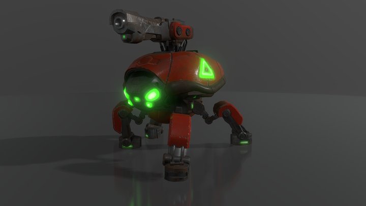 Iron Beetle 3D Model