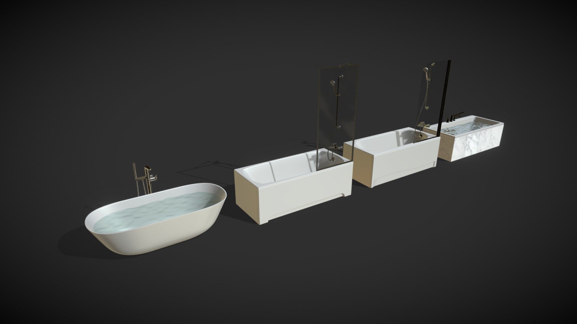 Set of baths Villeroy & Boch set 55