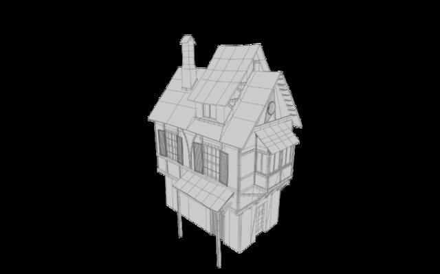 house roof 3D Model
