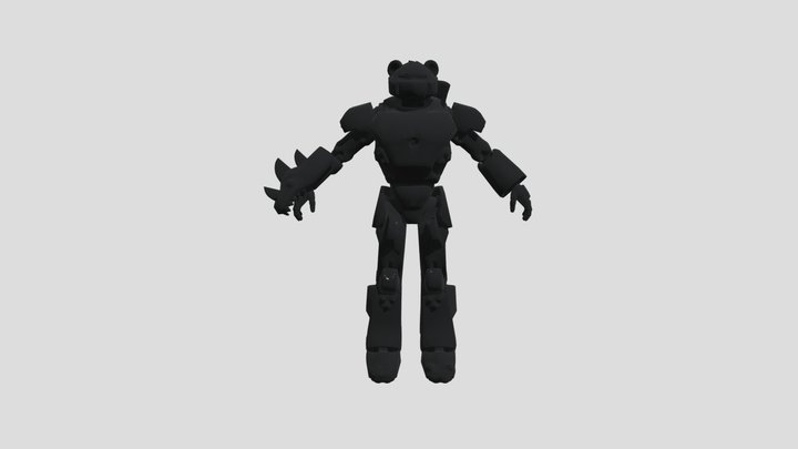 Iron Team Leader MK85 3D Model