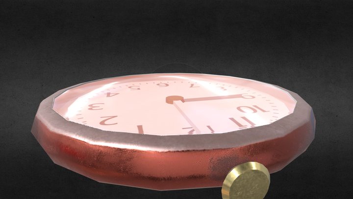 Pocket Watch 3D Model