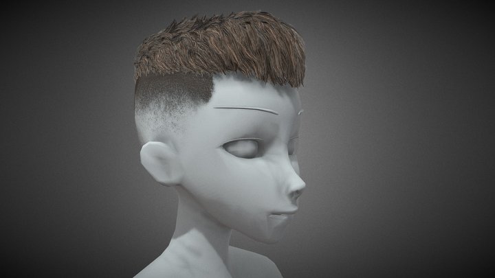 Undercut 3D models - Sketchfab