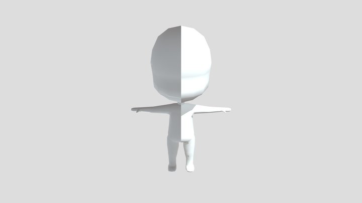 SGD214 Simple Character 3D Model