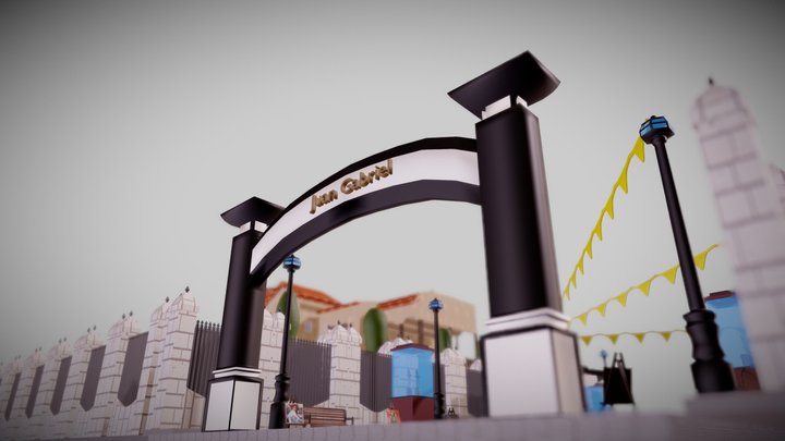 Juan Gabriel 3D Model