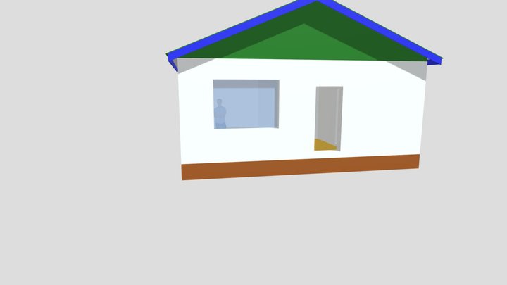 8x8 house 3D Model