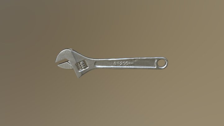 Wrench 1 3D Model