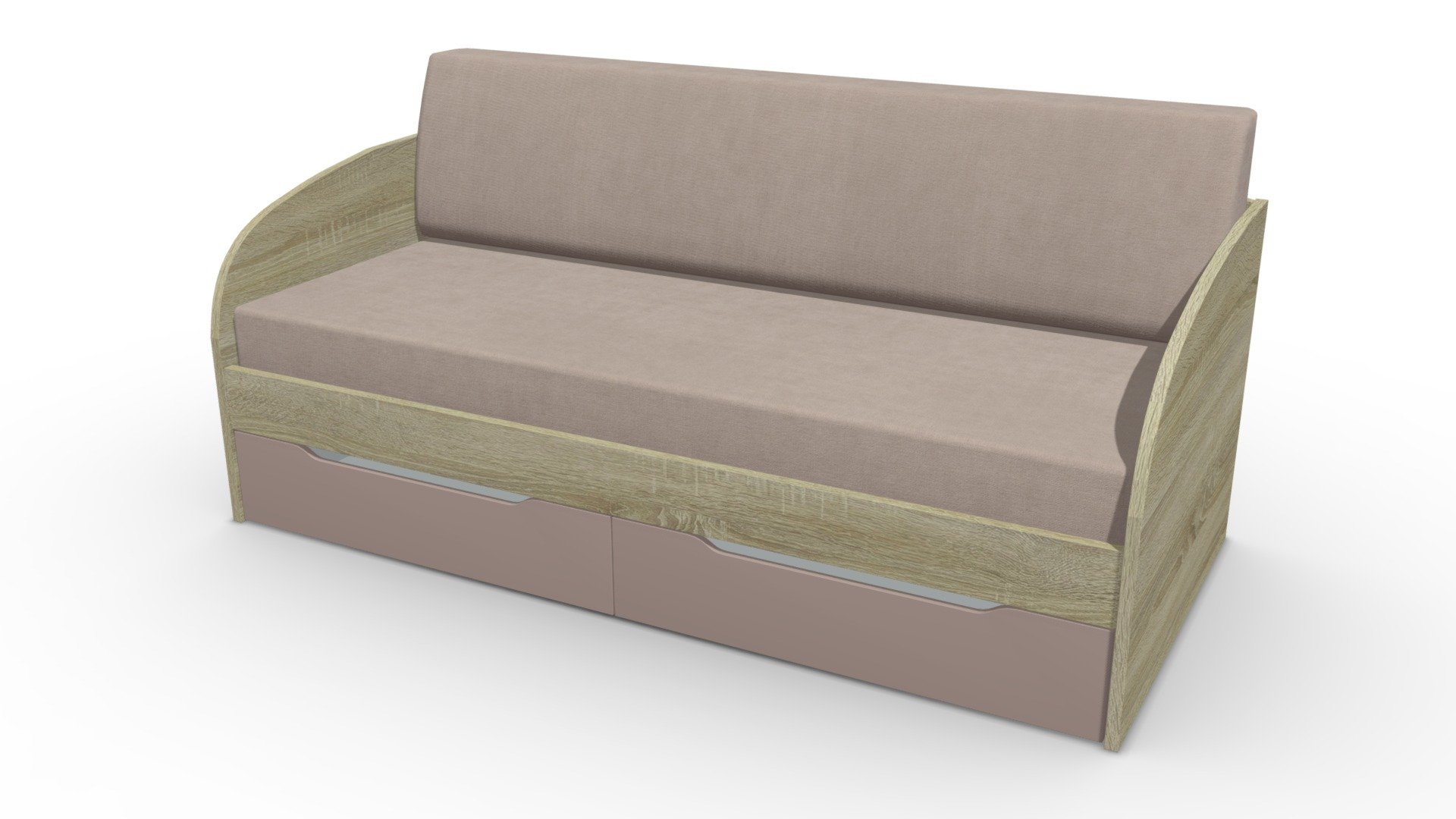 Bed Youthful OKR-900 - Download Free 3D model by Эльба Мебель (@elba ...