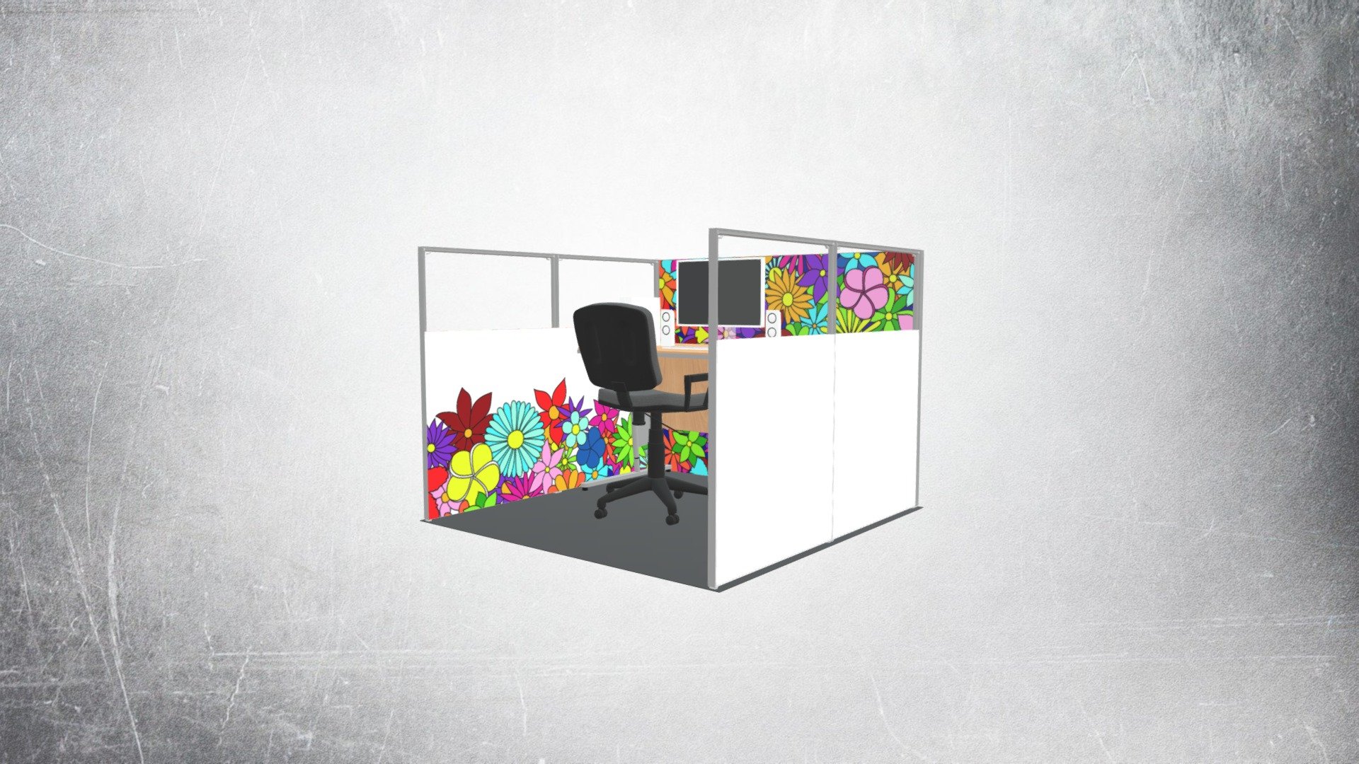 QSEG Cubicle - Single - Print+TPU - design 2