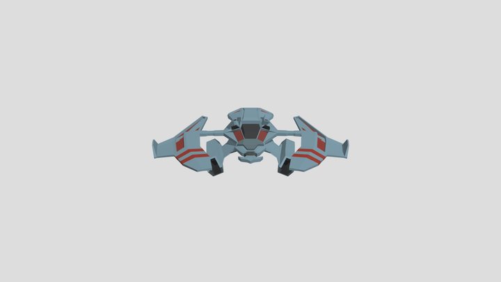 Spaceship 3D Model