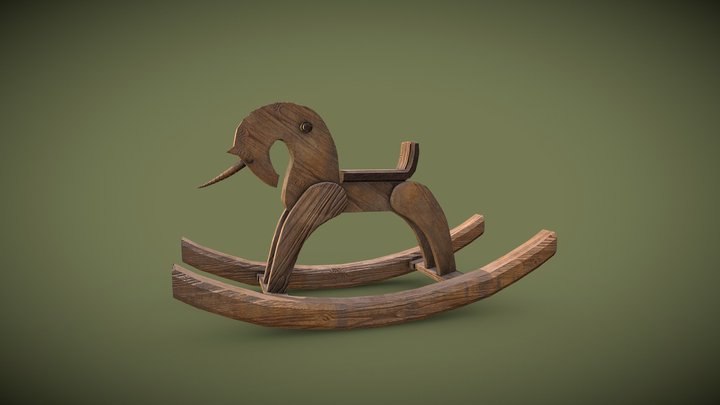 Rocking Horse 3D Model