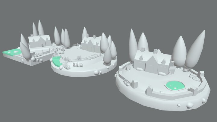 1VFX07E_Popov_Kate_Blockout 3D Model