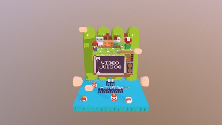 Lettering 3D Model
