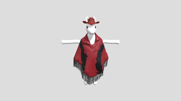 Llama 3D Model