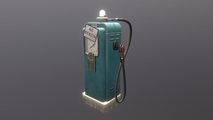 Benzin station 3D Model