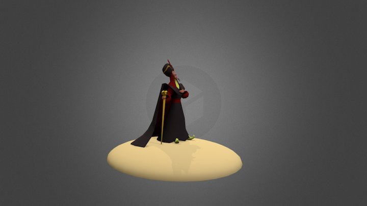 Jafar Pose A 3D Model