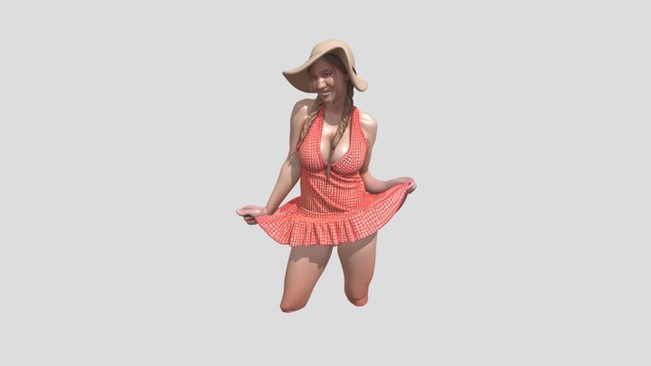 mujer 3D Model