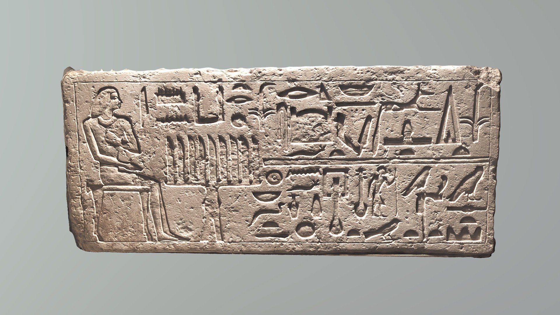 Lintel of Kameni (photogrammetry)