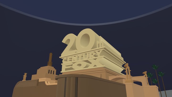 My Own Version Of The 20th Century Fox Logo 3D Model