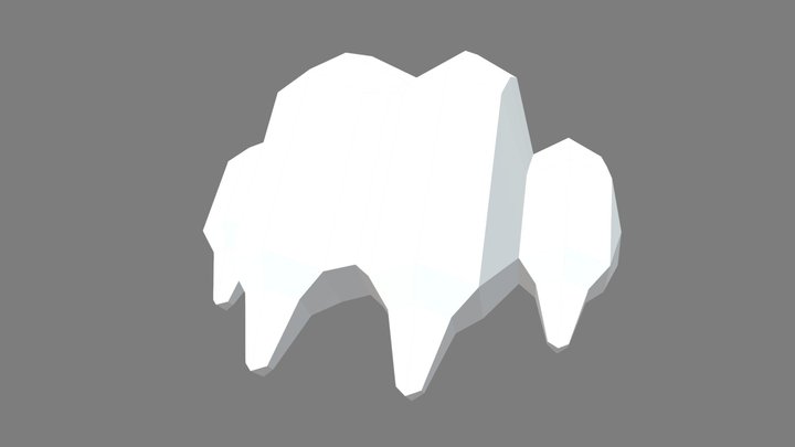 Canine Paw - Start 3D Model