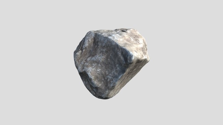 12_bigstone_shinsyu_lowpoly_R 3D Model