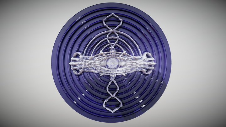 Chakra 06 — Ājñā V2 | PAPP 3D Model