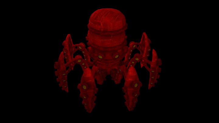 Octobot 3D Model