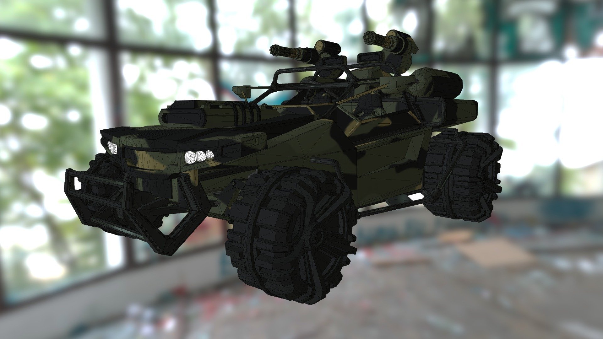 Recon Buggy WIP 19-06-2015 - 3D model by Mawilbolou [cefb6e9] - Sketchfab