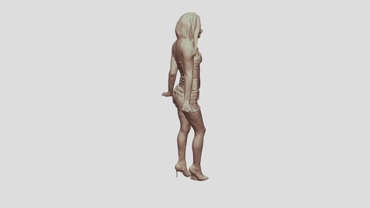 Ane Standing 3D Model
