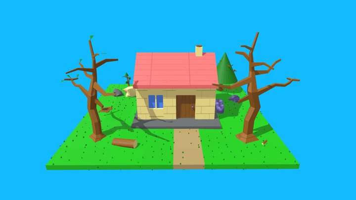 Final House 3D Model