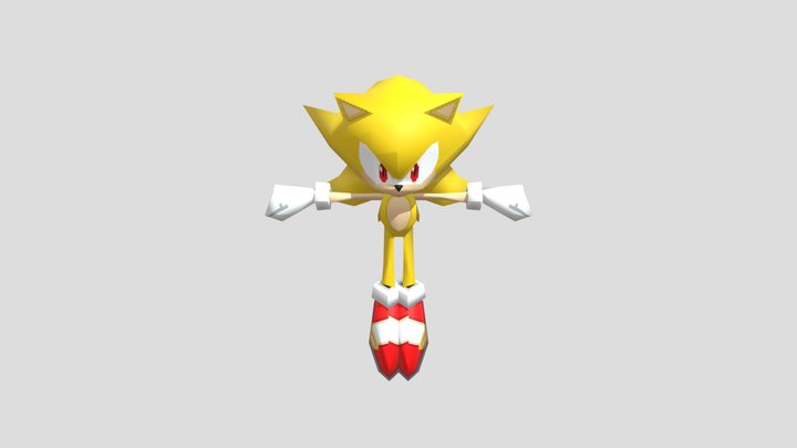 DS DSI Sonic rush adventure- Super Sonic