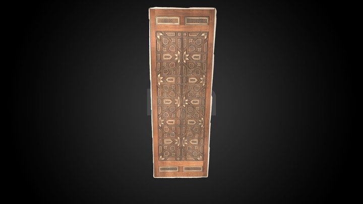 Door Panel, 14th century – Gratis 3D-model STL