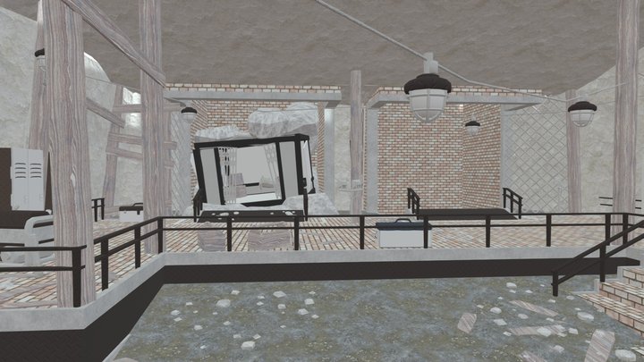 DOORS FLOOR 2 -  ROOM 0 3D Model