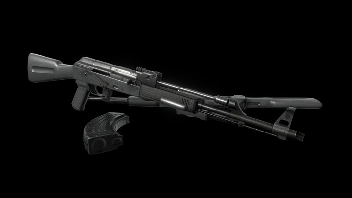 Riley Defense RAK-47 3D Model