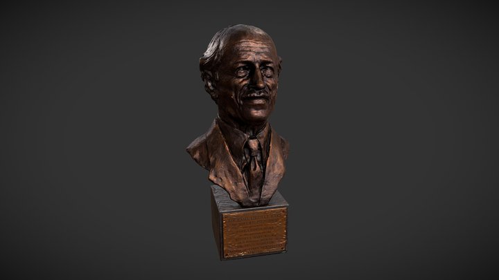 Liddell Hart Bust WIP 3D Model