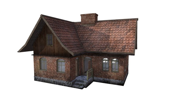 Old Cottage 3D Model