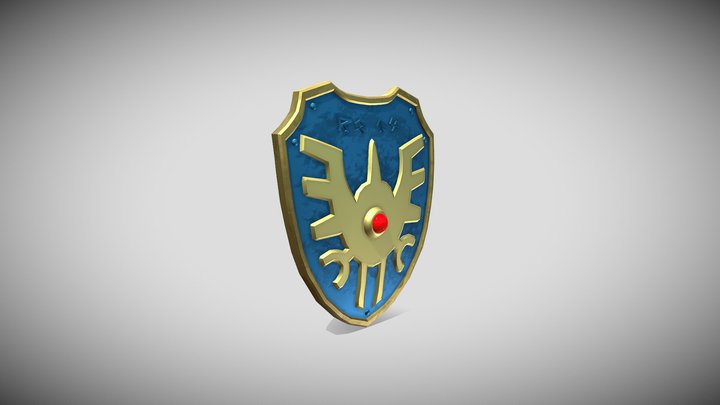 Erdrick's Shield (Dragon Quest) 3D Model