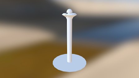 Star wars chancellor podium 3D Model