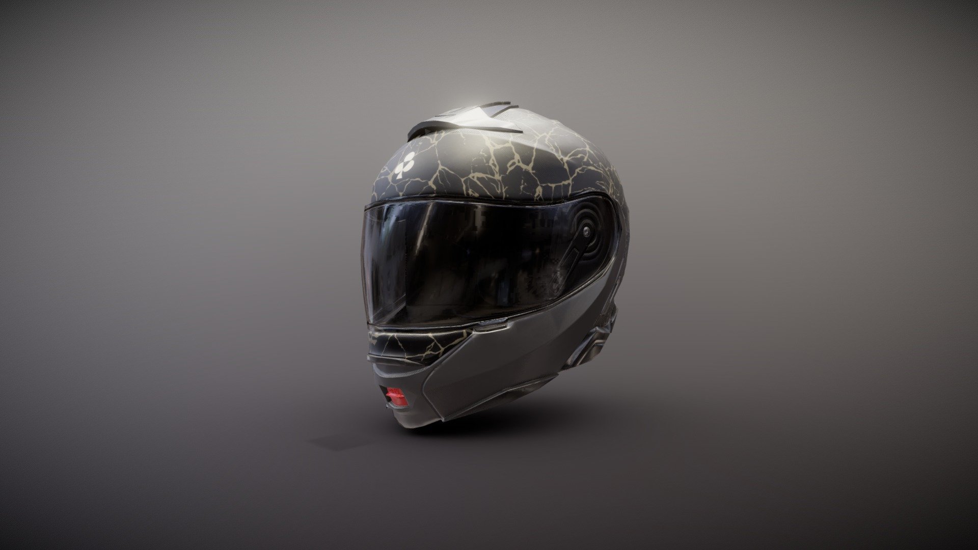 Fancy Motorcycle Helmet - 3D model by supergugler [cf012f4] - Sketchfab