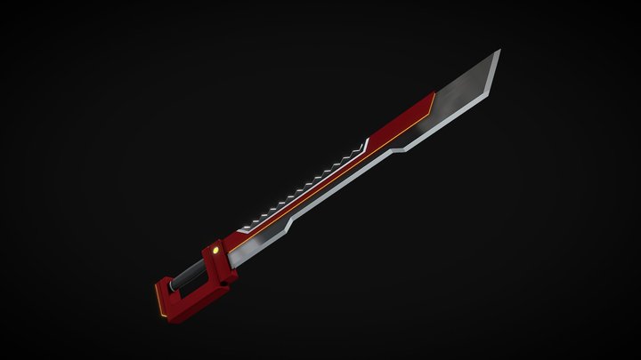 Mech Sword 3D Model