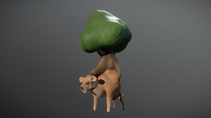 Tree Parasite 3D Model