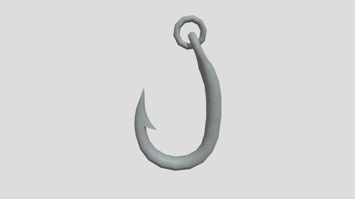 [Paper Mario: Sticker Star] Fish Hook – Kostenloses 3D-Modell STL