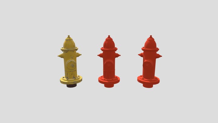 Hydrant_ver.1 3D Model