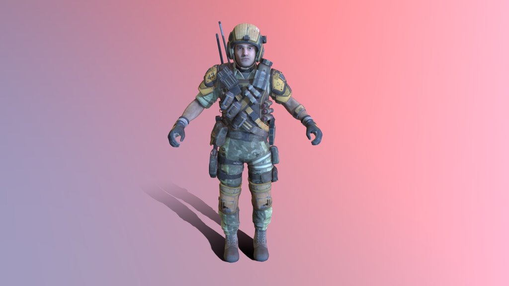 Militia rifleman