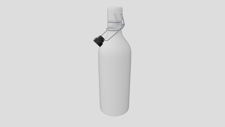 Glass Bottle - Prop 3D Model