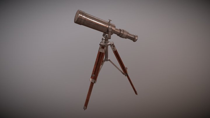 Telescope 3D Model