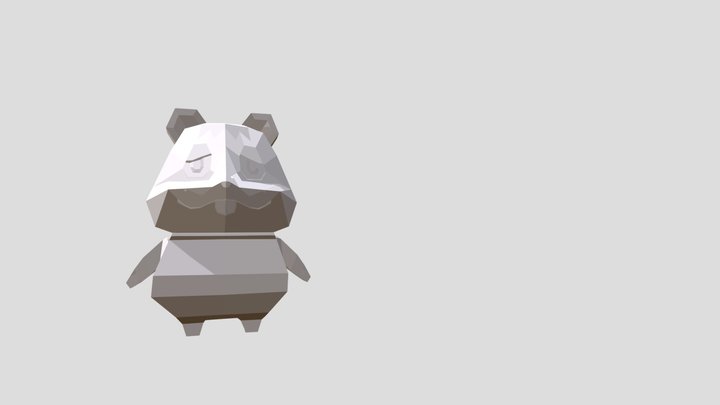 Rodney/Chusquis Animal Crossing 3D Model