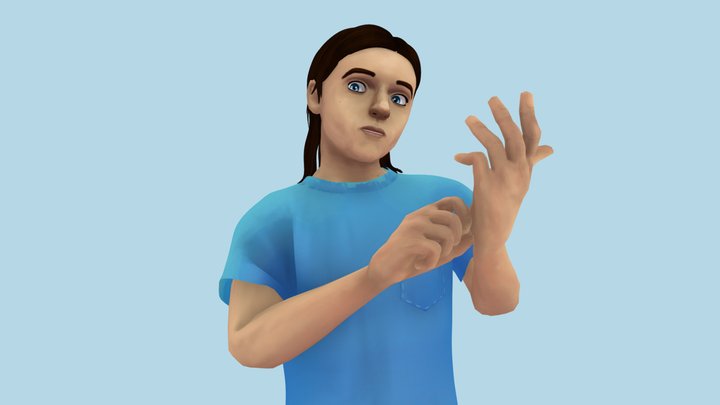 Logan's Self-Portrait 3D Model